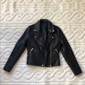 BLANKNYC Leather Moto Jacket